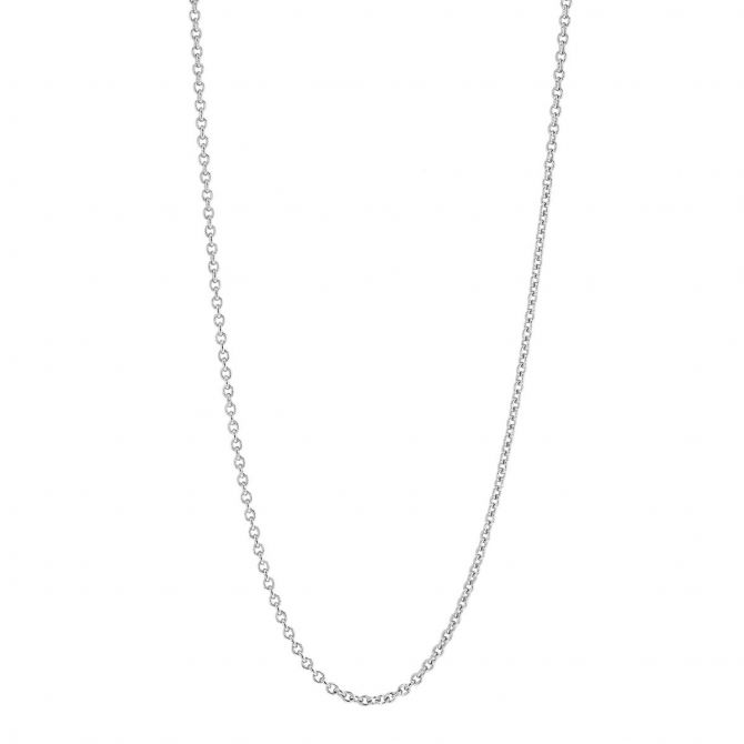 Sterling Silver 1.5 mm Cable Chain Necklace, 20"