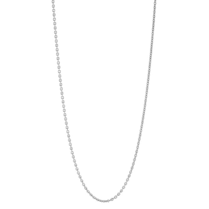 Sterling Silver 1.5 mm Cable Chain Necklace, 24"