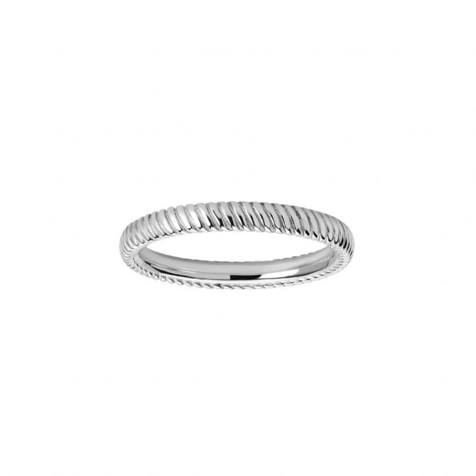 TANE Mexico 1942 Xocolate Drizzle Sterling Silver Ring, Size 6