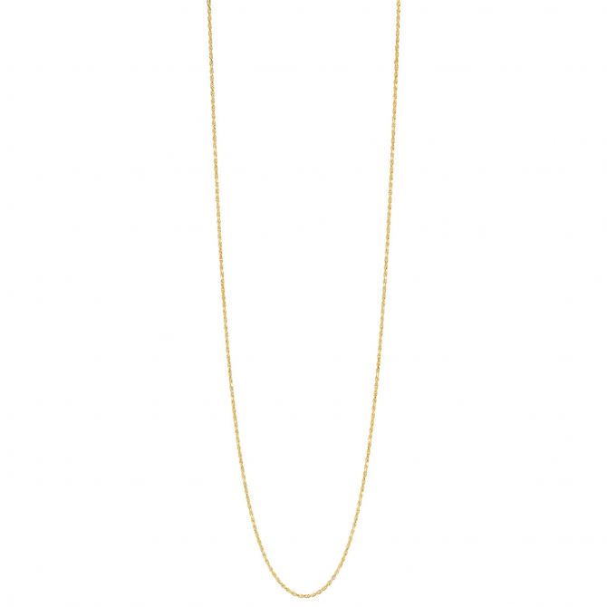 Yellow Gold 1.05 mm Rope Chain, 16"