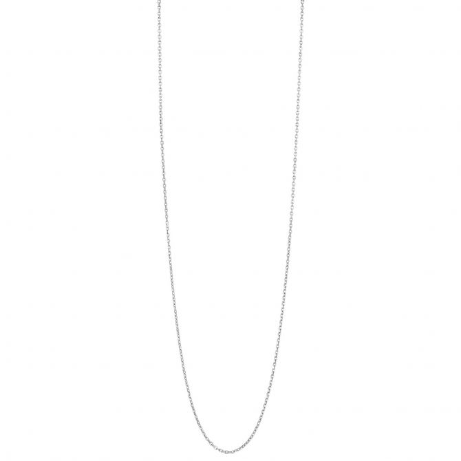 Sterling Silver 1.25 mm Diamond Cut Cable Chain, 18"