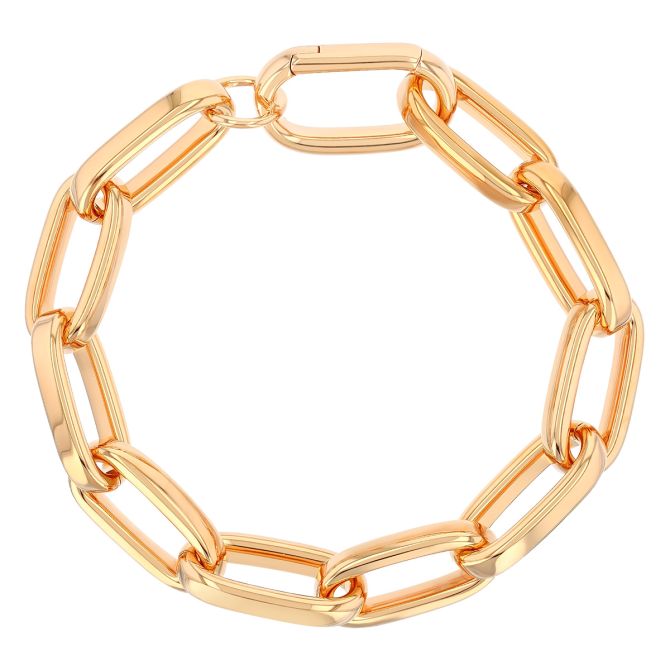 Pesavento Timeless Yellow Gold Vermeil Paperclip Link Bracelet