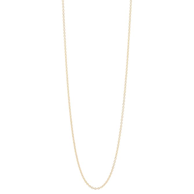 Yellow Gold Cable Chain, 1.20 mm, 18"