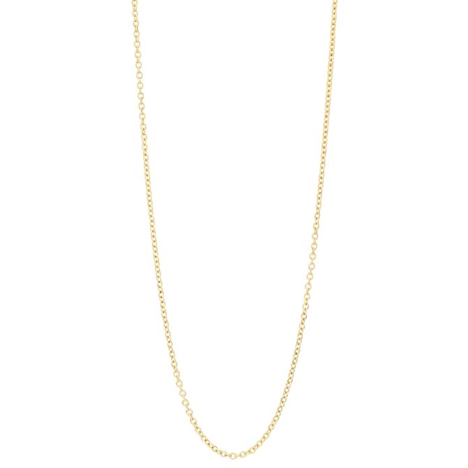 Yellow Gold Cable Chain, 1.60 mm, 18"