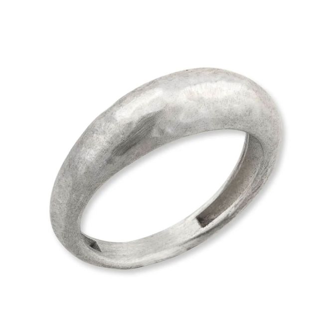 Lika Behar Boogie Line Hammered Sterling Silver Ring