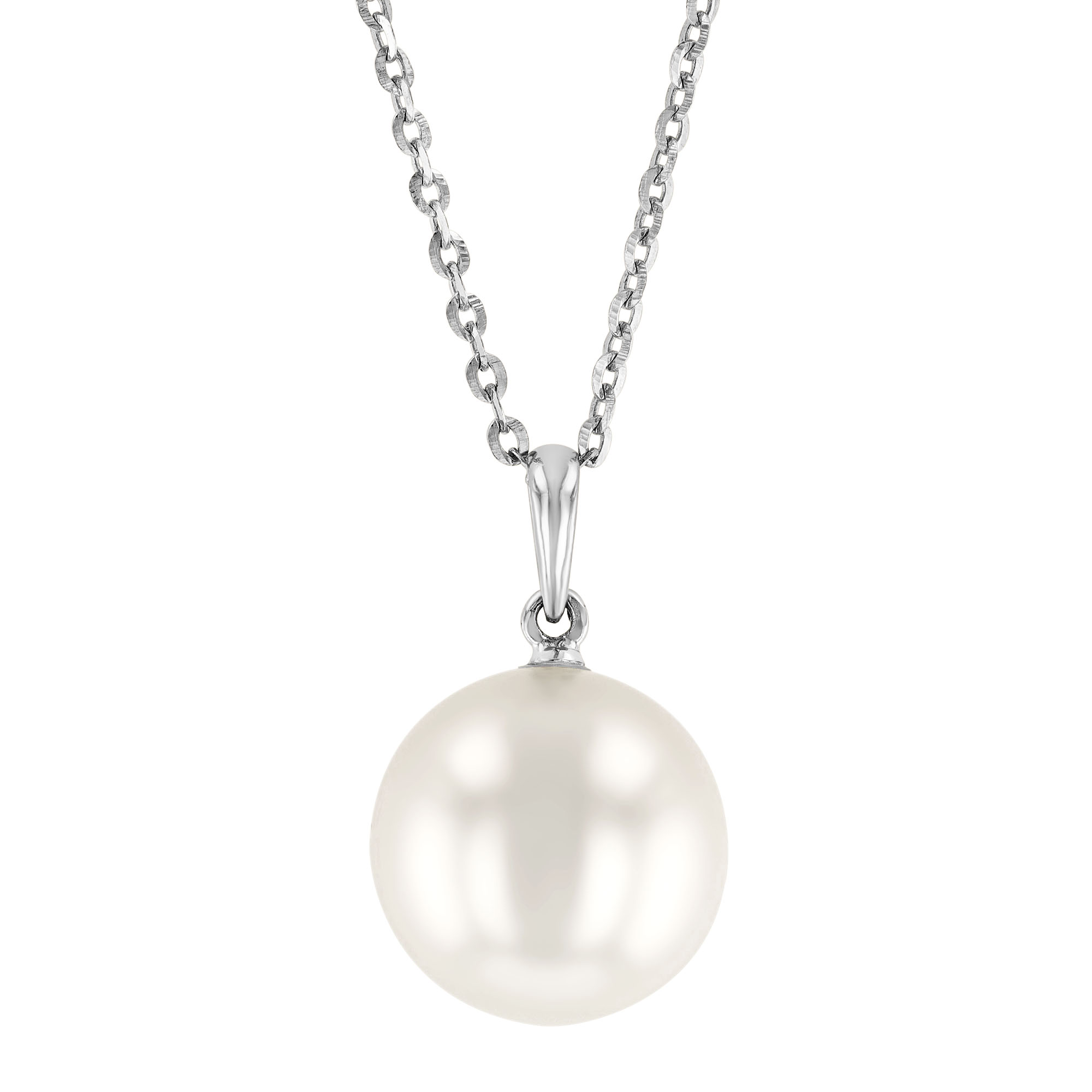 TARA Pearls South Sea Cultured Pearl Pendant Necklace in White Gold ...