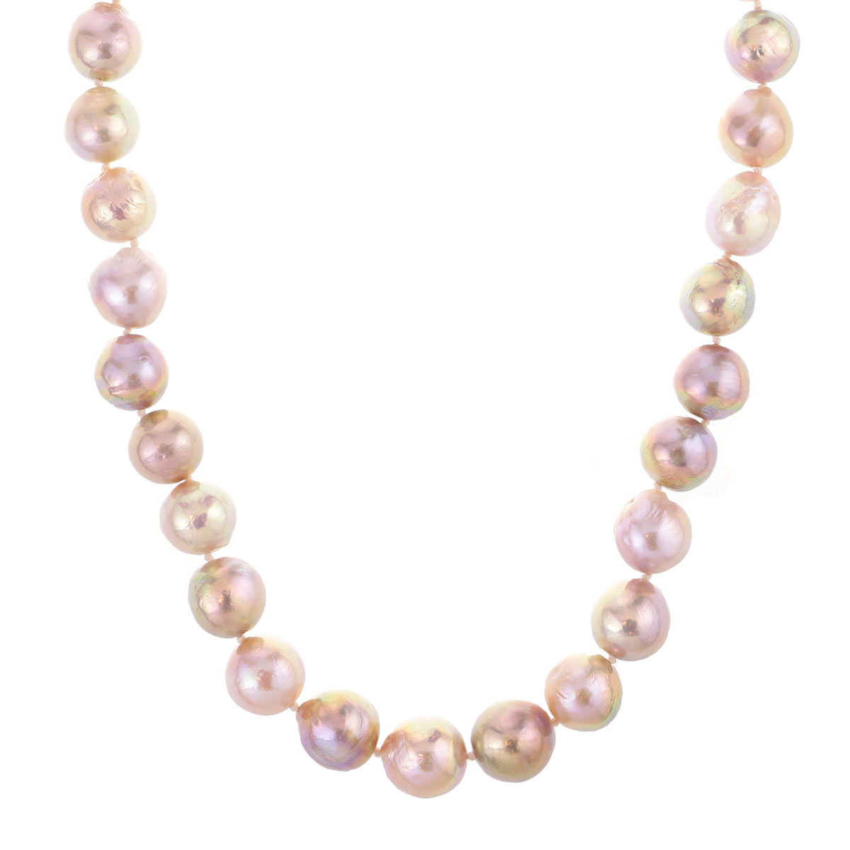 TARA Pearls Pastel Freshwater Cultured Pearl Strand Necklace in ...