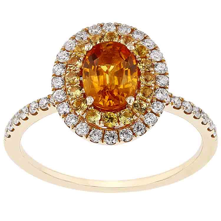 yellow sapphire ring