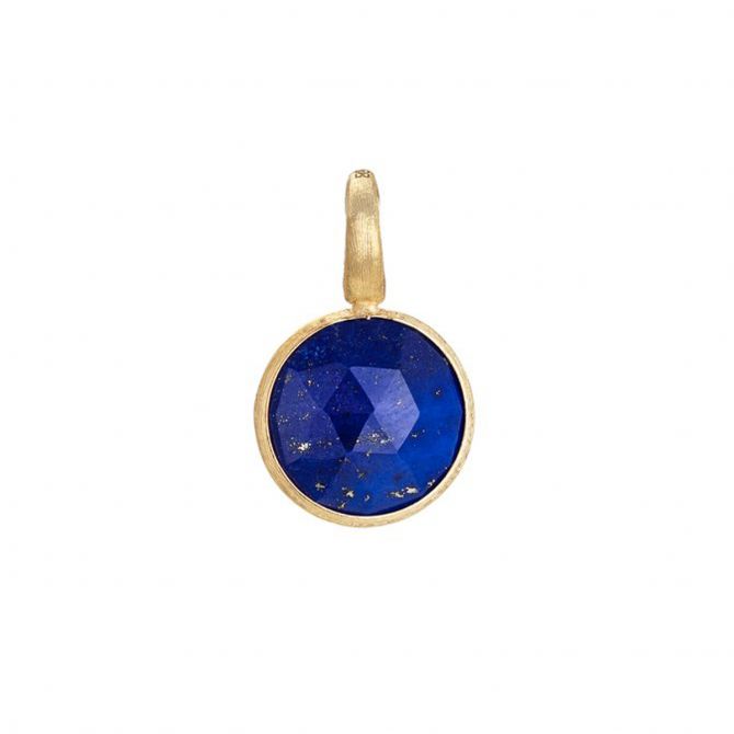 Marco Bicego Jaipur Collection 18k Small Stackable Pendant, Lapis