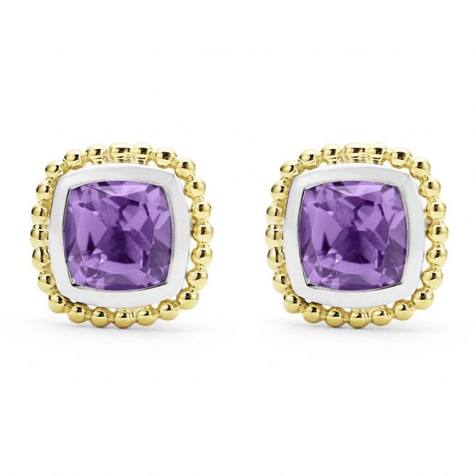 Lagos 2025 amethyst earrings