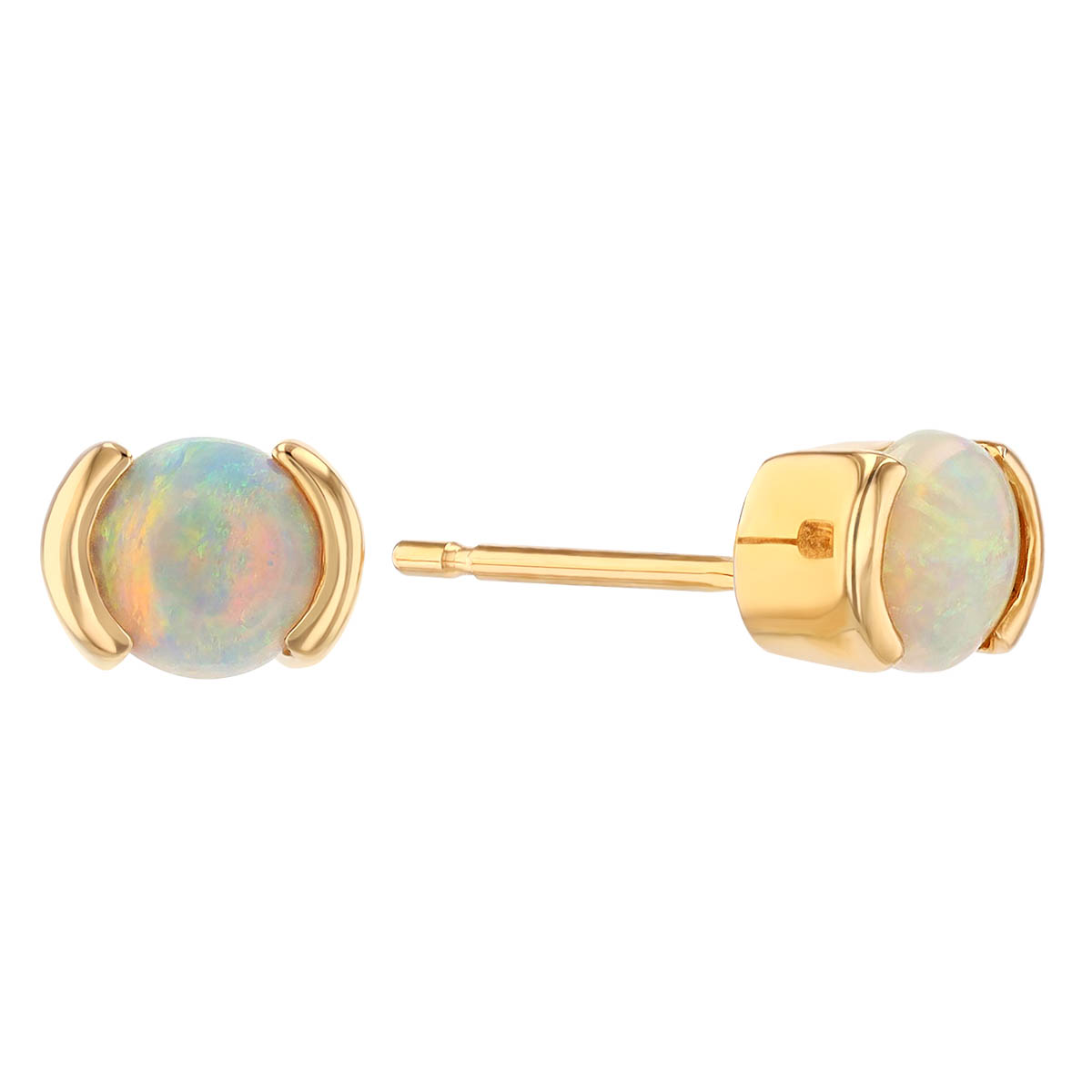 Shop Natural Opal Earrings in 14k Gold Online  Chordia Jewels