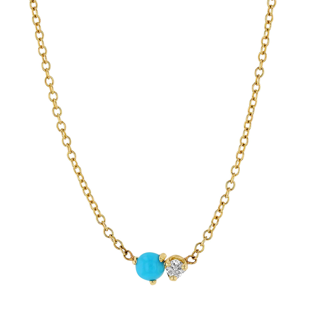 Zoe chicco store turquoise necklace