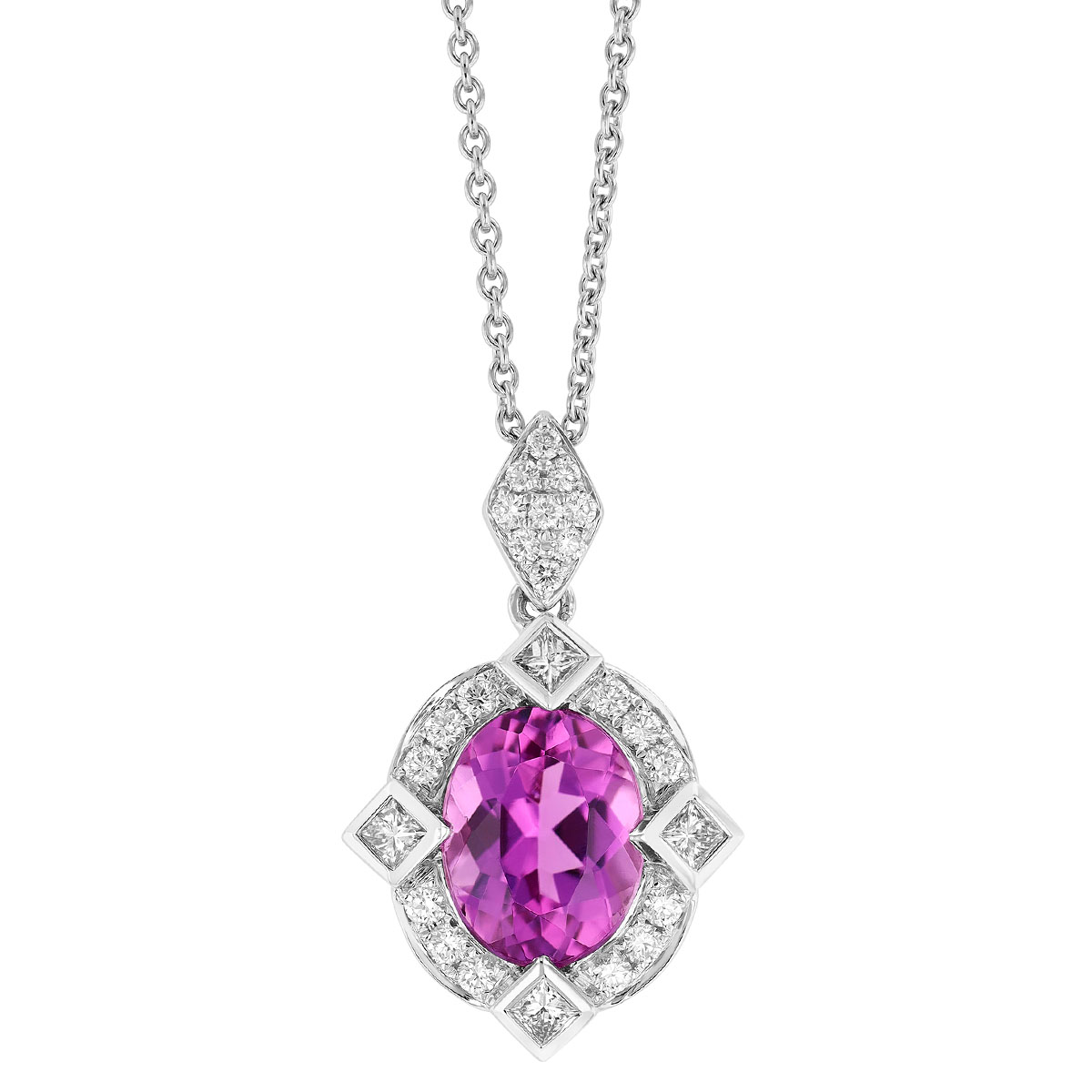 Rubellite pendant deals