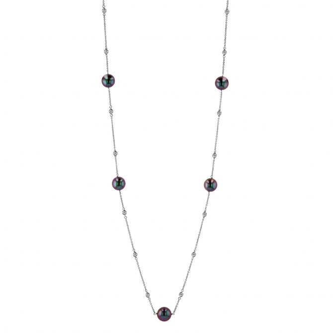 Black diamond deals station necklace