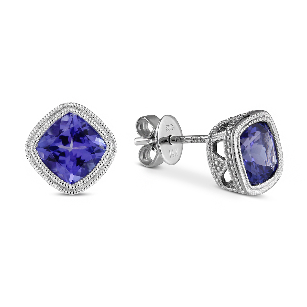 tanzanite earrings