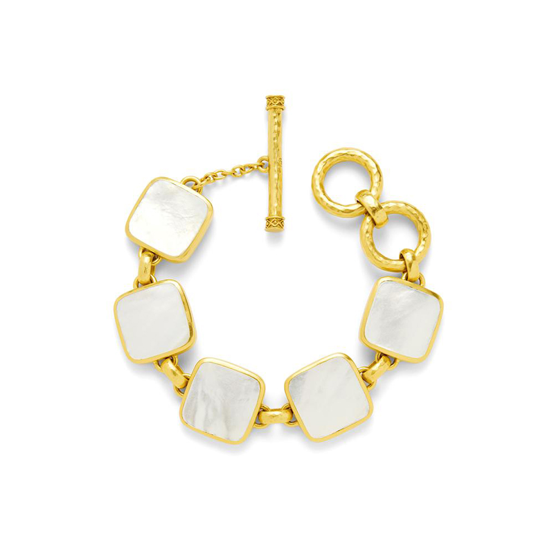 Julie Vos Catalina Bracelet, White Mother of Pearl | Borsheims