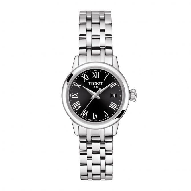 Tissot Classic Dream Women's 28mm Watch, Black and White Dial