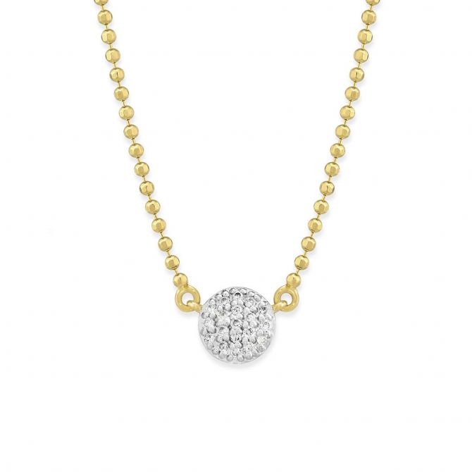 Phillips House Micro Infinity Necklace in Two Tone