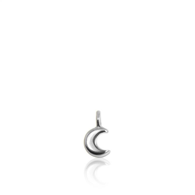 Alex Woo Mini Additions Moon, Sterling Silver