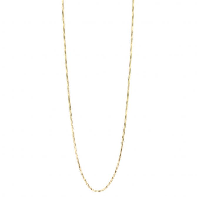 Yellow Gold 1.00 mm Snake Chain, 18"