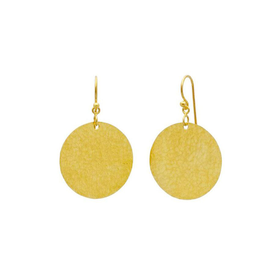 Gurhan 24K Yellow Gold Classic Lush Dangle Flake Earrings | Borsheims