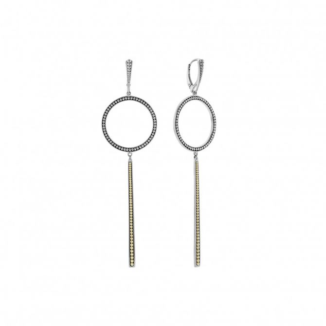 LAGOS Enso Circle Drop Earrings