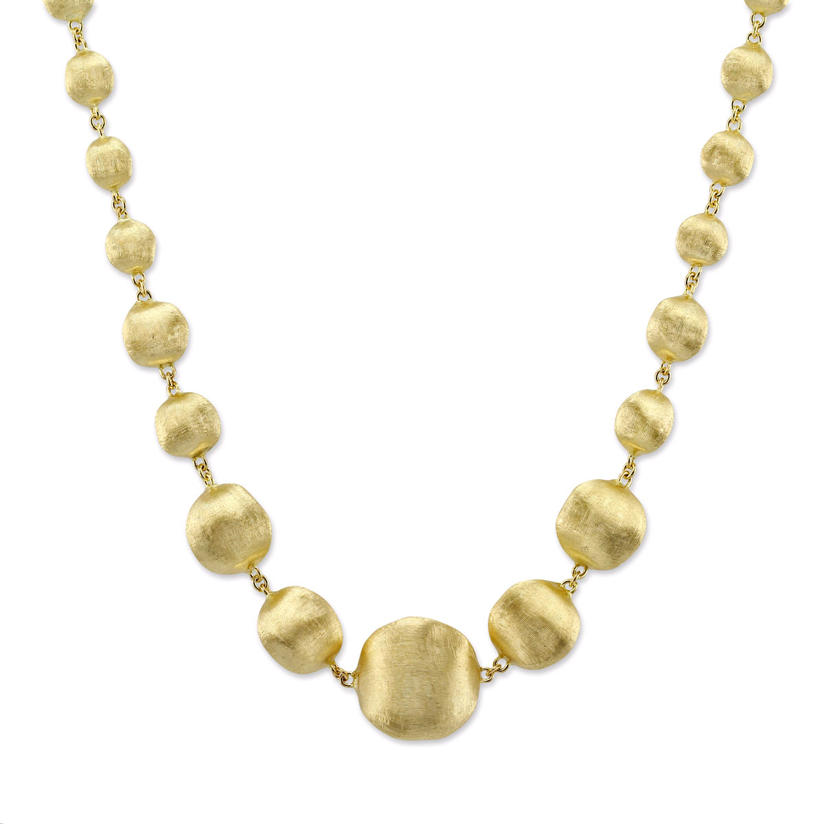 Marco Bicego Africa Gold Mixed Bead Medium Necklace | Borsheims