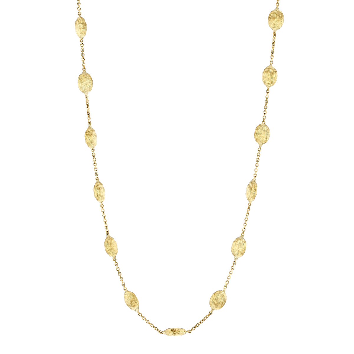 Marco Bicego Siviglia Yellow Gold Bead Necklace, 36