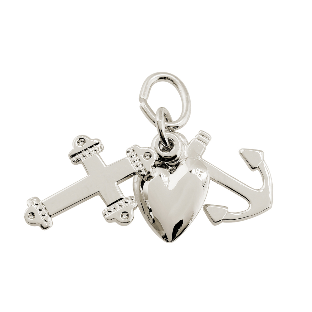 Rembrandt Sterling Silver Faith, Hope, and Charity Charm | 541-0-SS ...