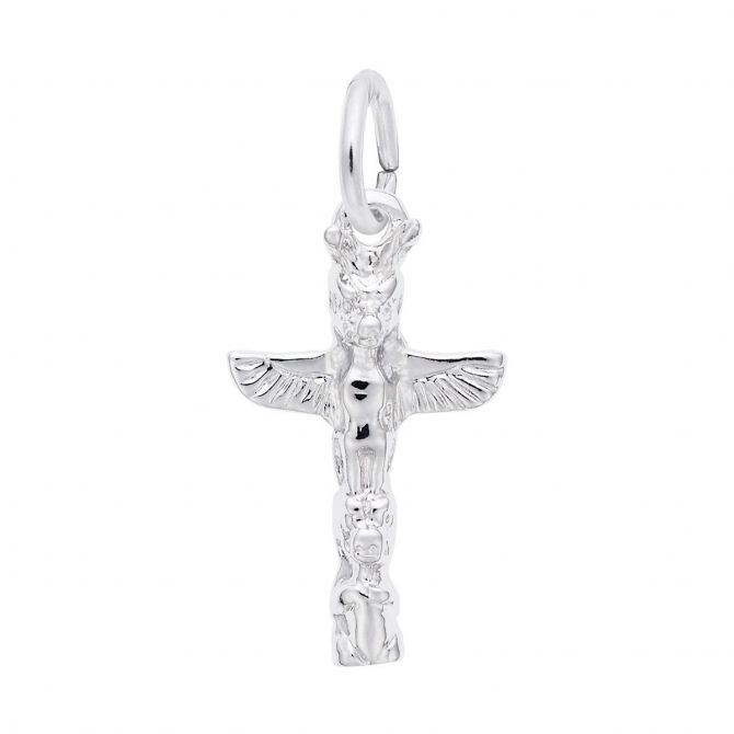 Rembrandt Charms Totem Pole Charm in Sterling Silver