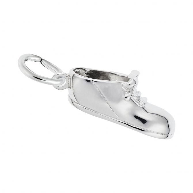 Rembrandt Charms Baby Shoe Charm in Sterling Silver