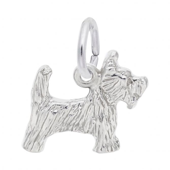 Rembrandt Charms Scottie Charm in Sterling Silver