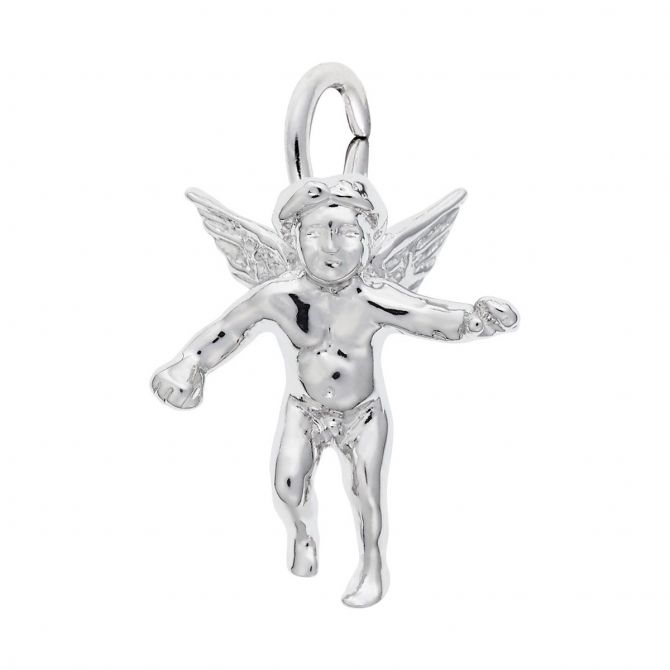 Rembrandt Charms Angel Charm in Sterling Silver