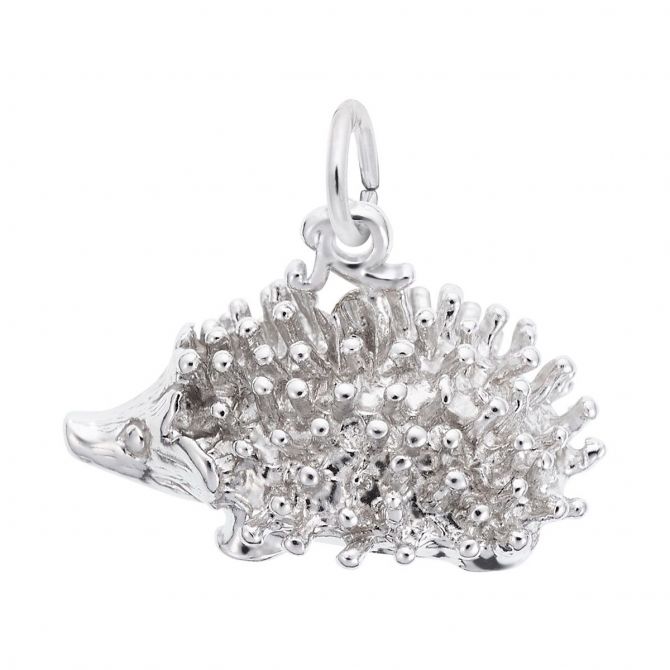 Rembrandt Charms Porcupine Charm in Sterling Silver