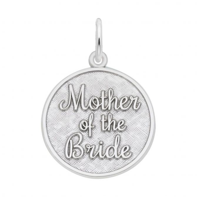 Rembrandt Charms Mother of the Bride Charm in Sterling Silver