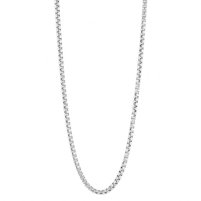 Sterling Silver Box Chain, 24"