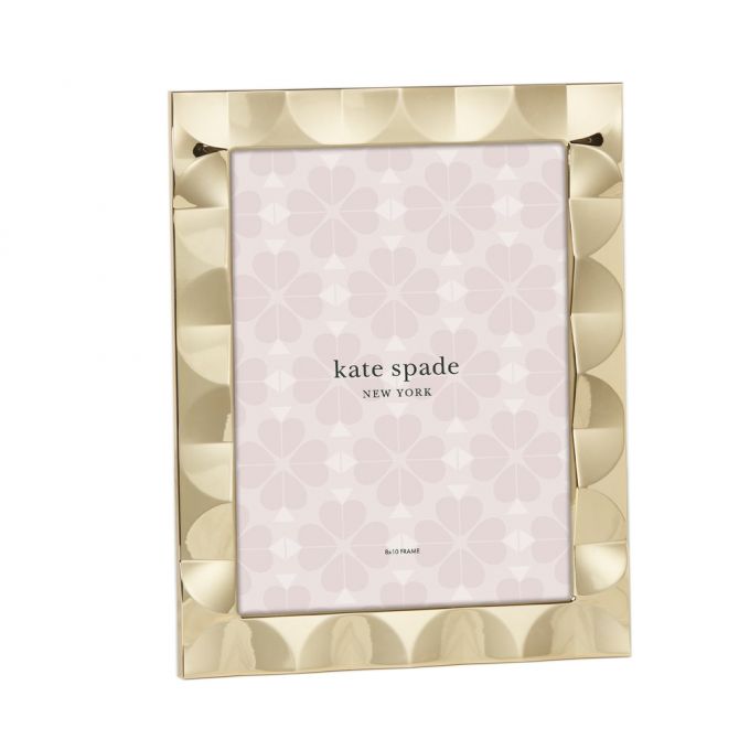 Kate Spade South Street Gold Scallop Frame, 8x10