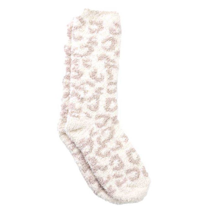 Barefoot Dreams Women's Barefoot in the Wild Socks - Cream/Stone