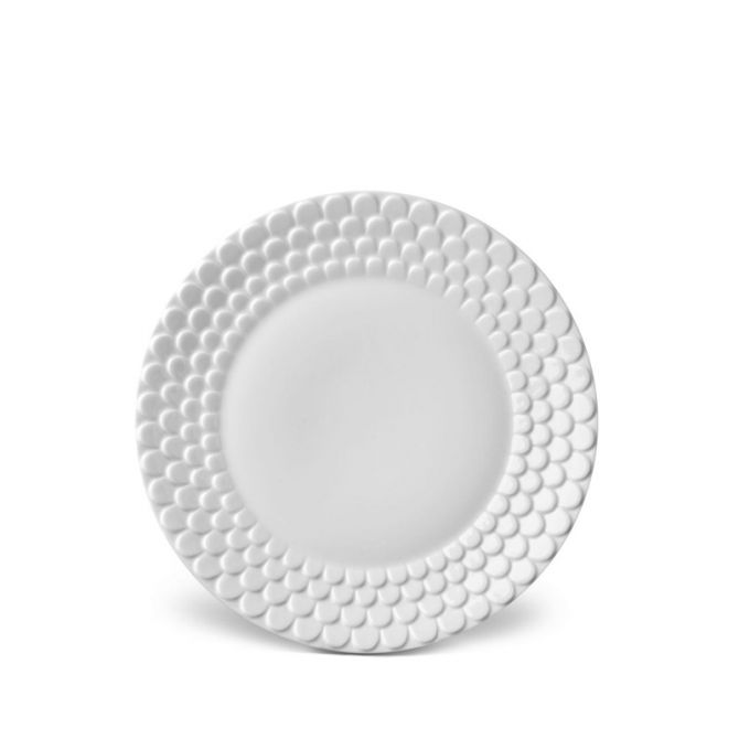 L'Objet Aegean White Dessert Plate