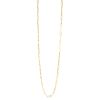 Roberto Coin Yellow Gold Paperclip Chain Necklace