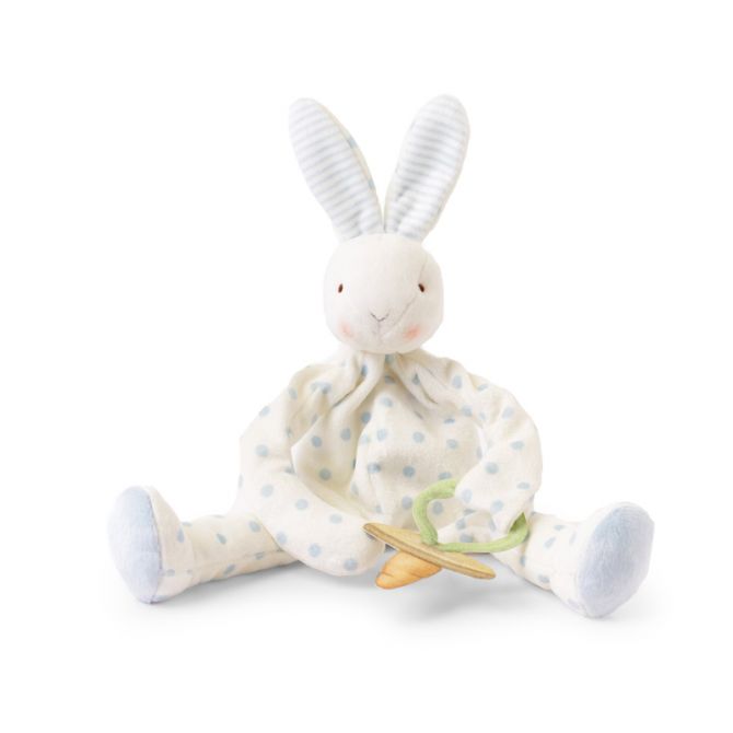 Bunnies by the Bay Bud Dot Silly Buddy Baby Plush Bunny