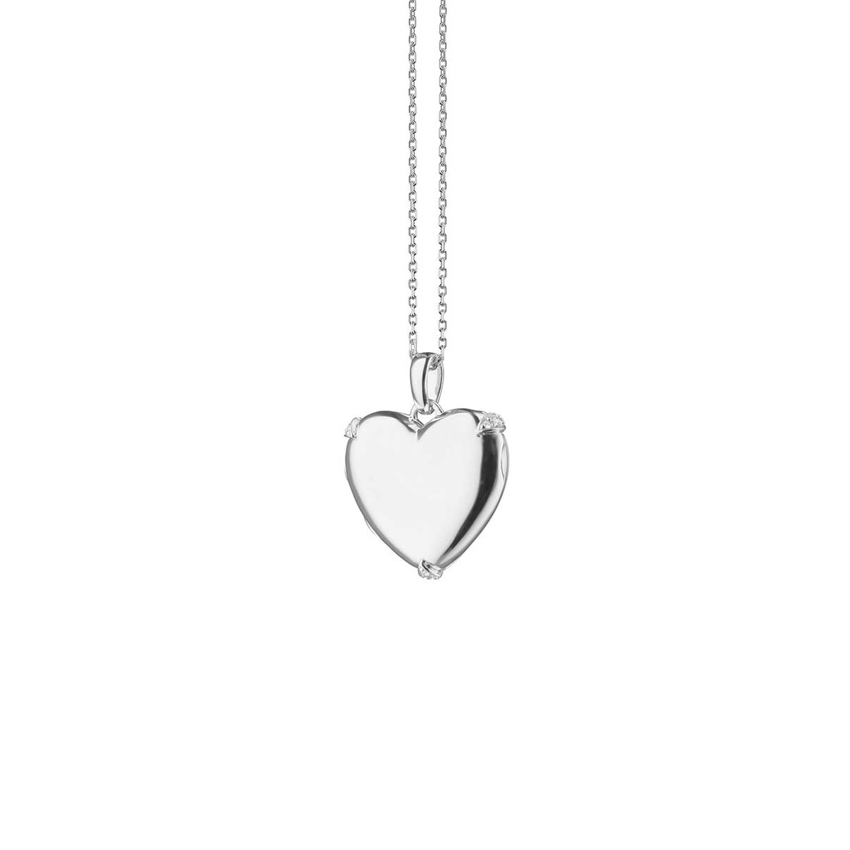 Monica Rich Kosann Heart Locket Necklace