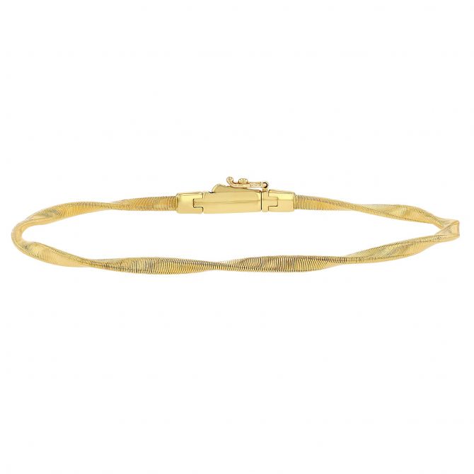 Marco Bicego Marrakech Yellow Gold Stackable Bangle Bracelet