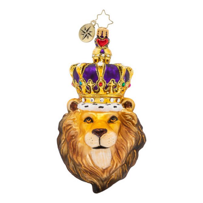 Christopher Radko Roaring Royalty Ornament