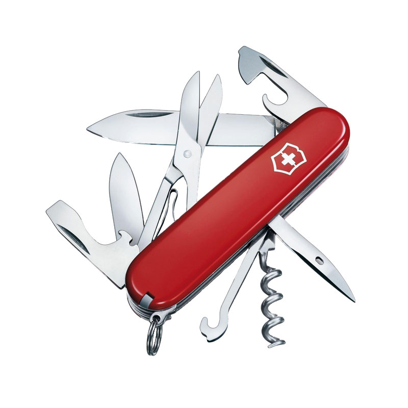 Swiss Army Climber Pocket Knife in Red | 1.3703-033-X1 | Borsheims