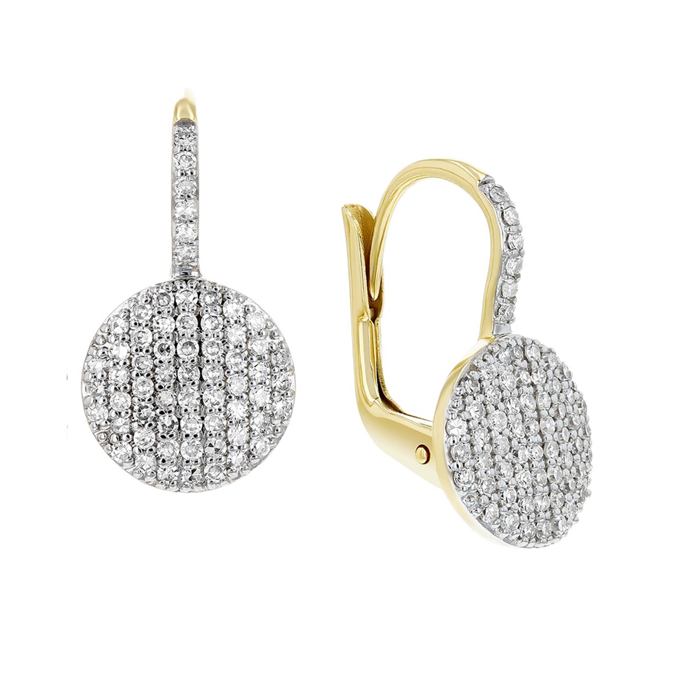 Phillips House Affair Petite Infinity Diamond Leverback Earrings ...