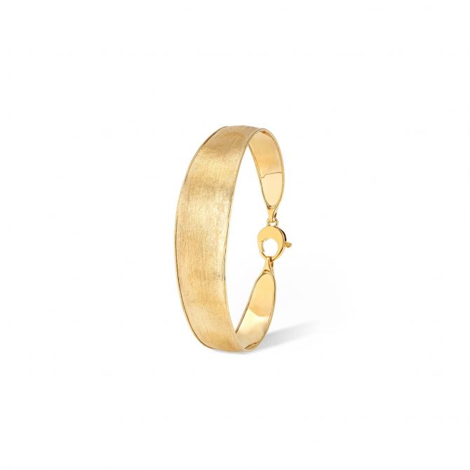 Marco Bicego Lunaria Yellow Gold Bangle, Medium Width