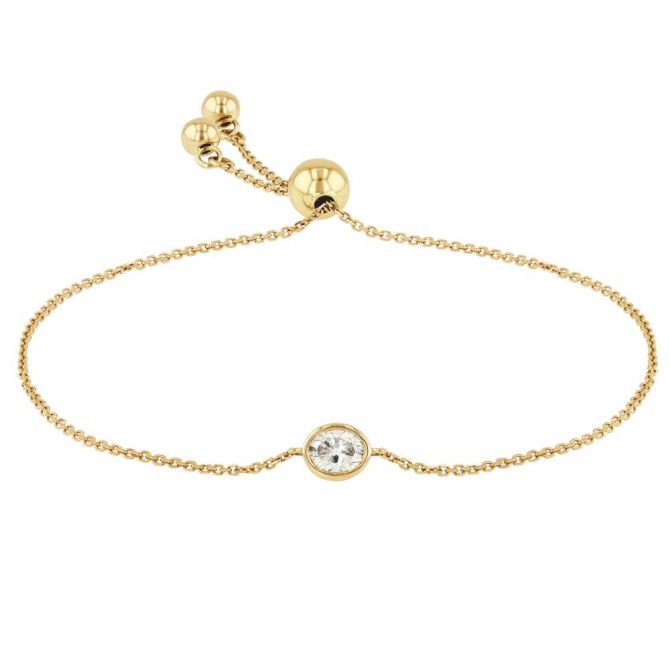 Oval Diamond Bracelet