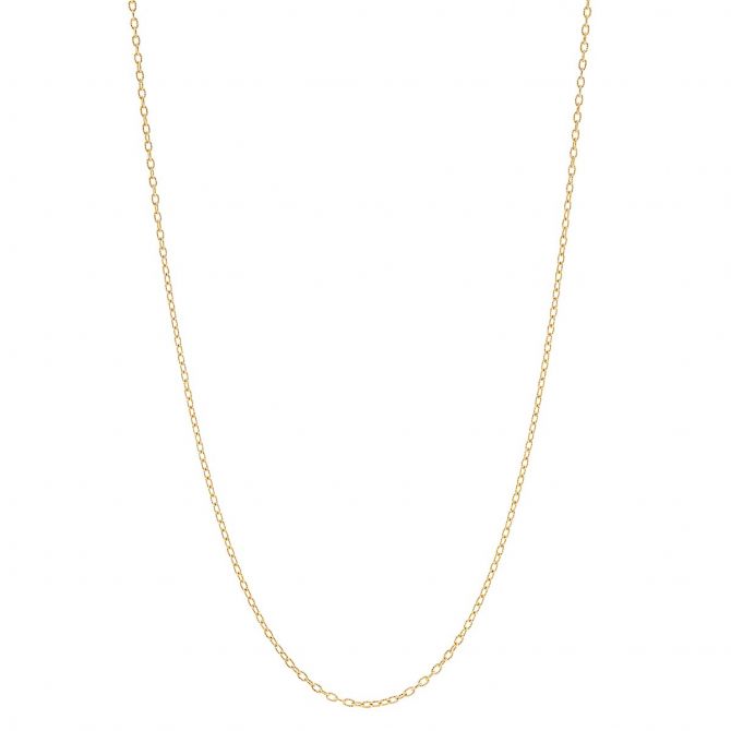 Yellow Gold 1.82 mm Link Chain, 18"