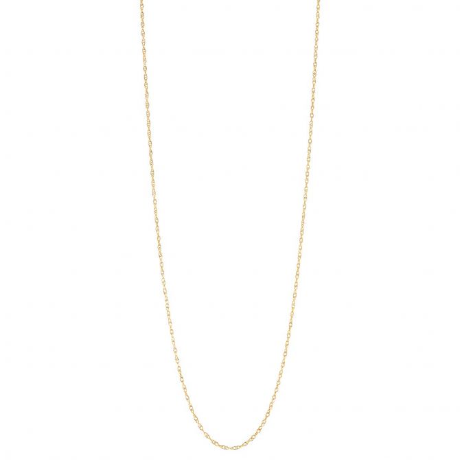 Yellow Gold 1.2 mm Chain, 18"